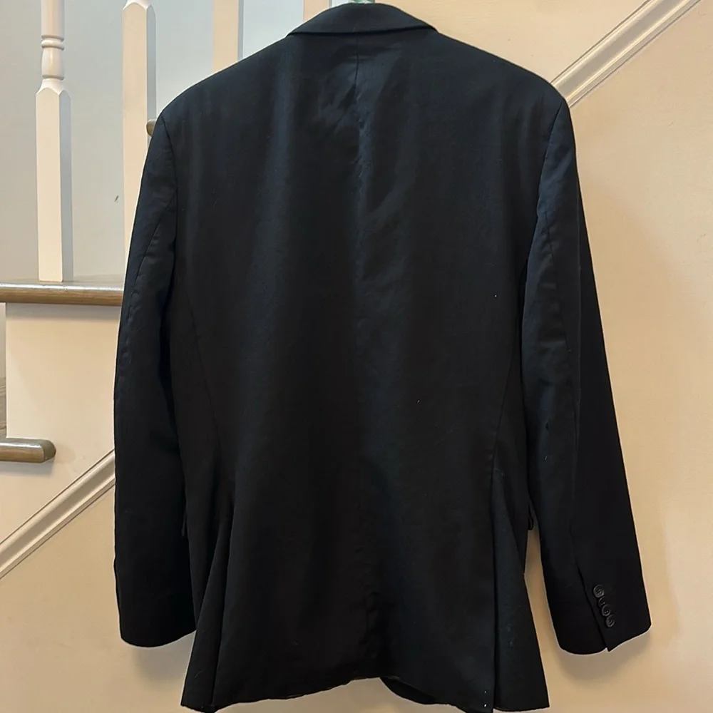 Banana Republic Made in Egypt 100% Wool Tailored Fit Blazer Suit Jacket